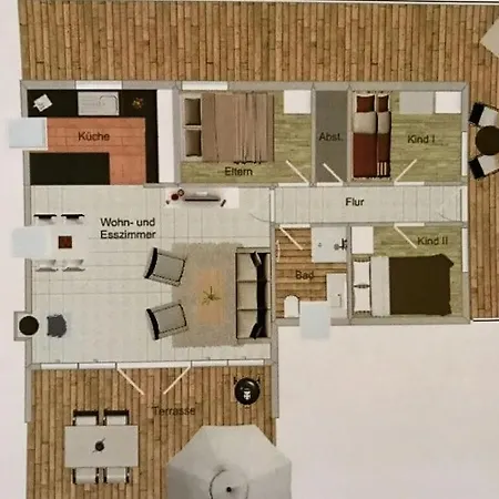 Feriehus Hein Mueck Modern Retreat Kobbelluck